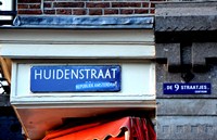 Oude Spiegelstraat street sign