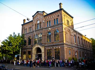 Amsterdam Paradiso club building location