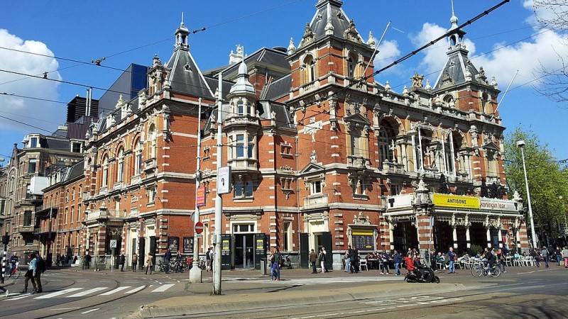 Leidseplein Amsterdam square theater photo