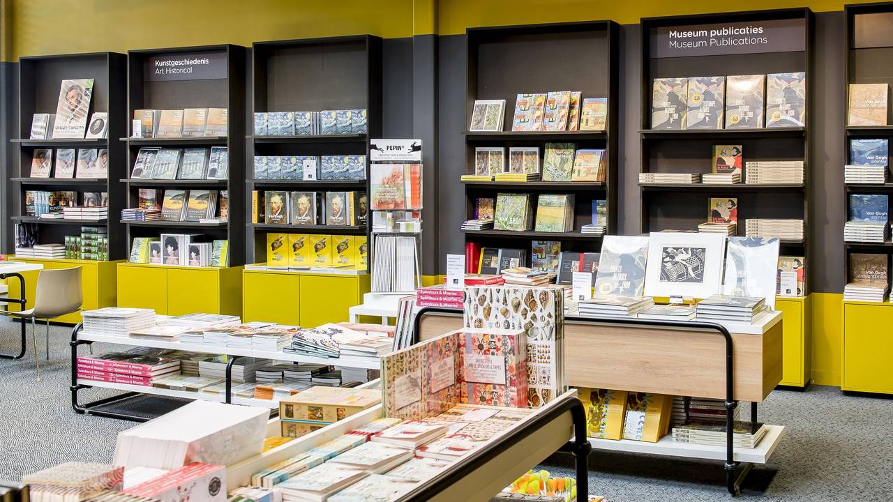 librería del museo de amsterdam van gogh