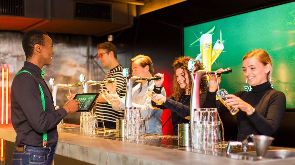 amsterdam Heineken experience draft challenge