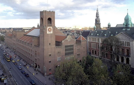 De Beurs van Berlage op het Beursplein naast de Dam