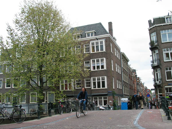 Bridge over Lauriergracht Jordaan Amsterdam