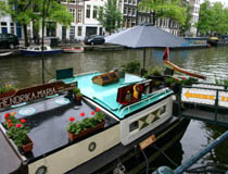 Deck of Houseboat Museum