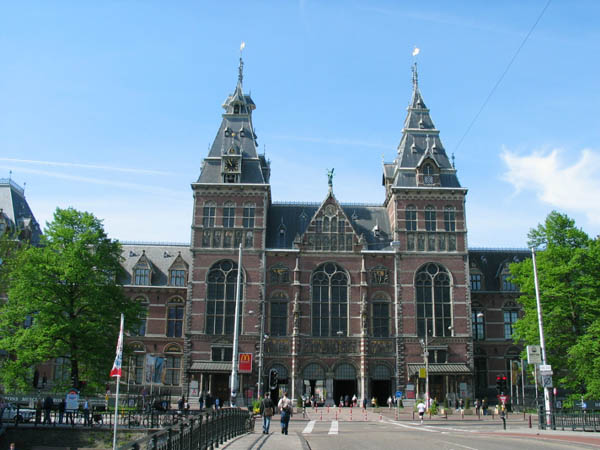 Rijksmuseum Front View Amsterdam